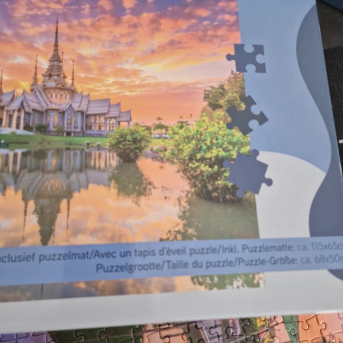 Puzzle 1000 pièces +tapis - photo numéro 8