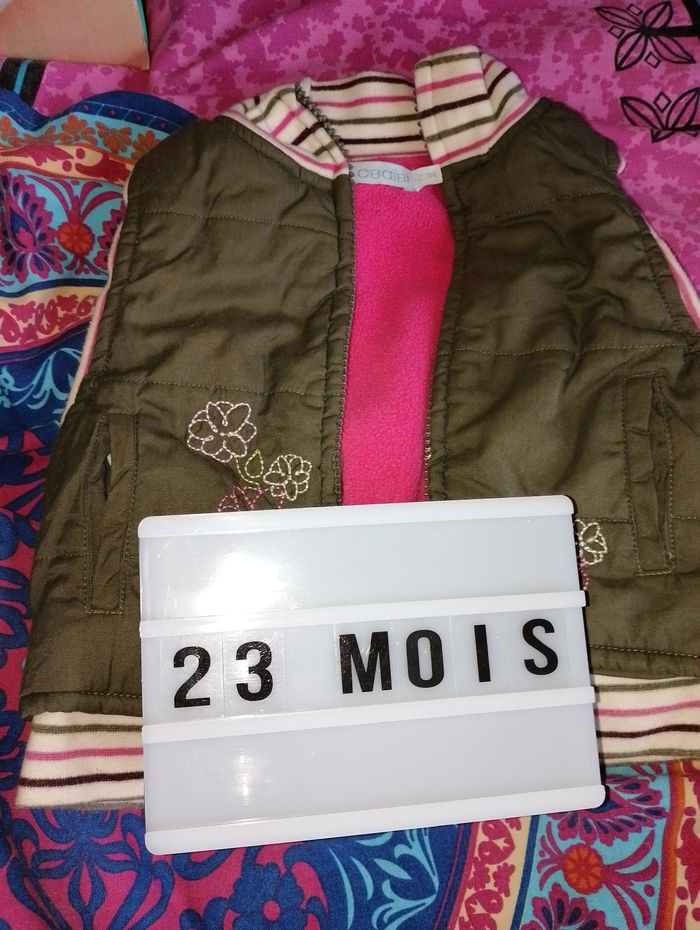Doudoune sans manche obaïbi 23 mois - photo numéro 4