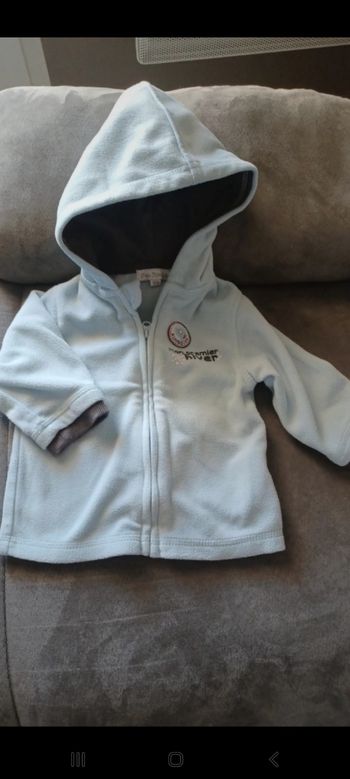 Gilet capuche polaire Kimbaloo