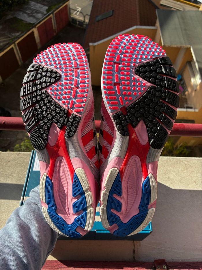 Adidas x Bad Bunny Adizero SL 72 Brown/Clear Pink/Hazy Rose - Neuves - photo numéro 3