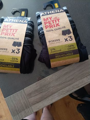 Lot de boxers homme