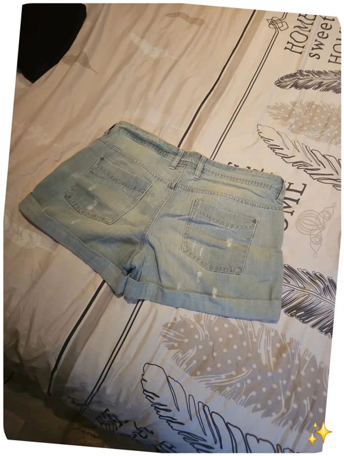 Short taille basse 42 bleu clair - photo numéro 4