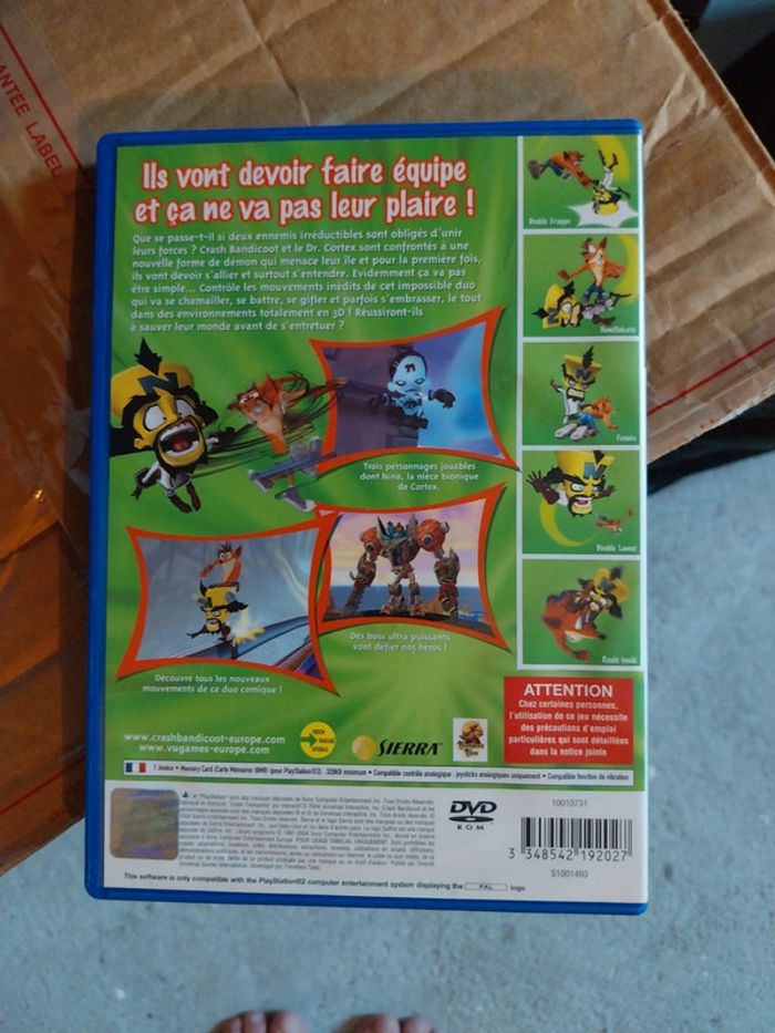 Jeu crash playstation - photo numéro 2