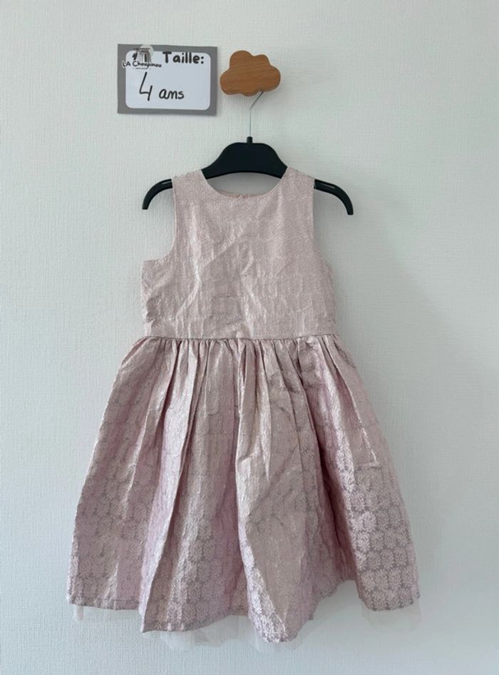 Robe de soirée rose - taille 4 ans 🌸