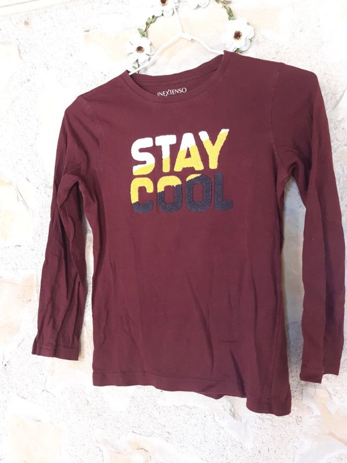 T-shirt manches longues garçon 8 ans - photo numéro 2