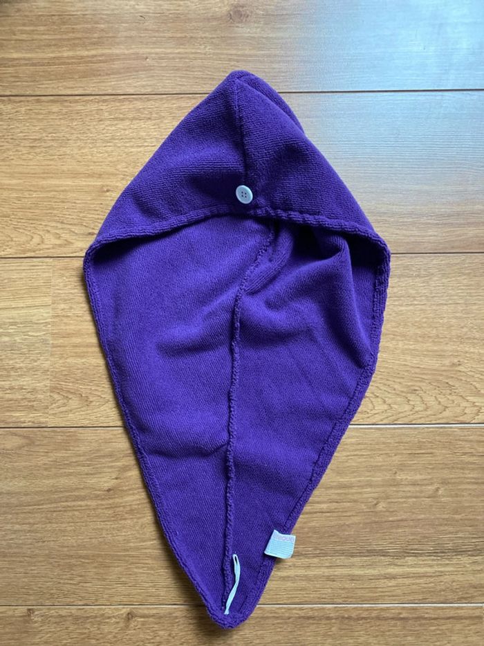 Bandeau serviette pour cheveux violet UniquelyZero - photo numéro 5