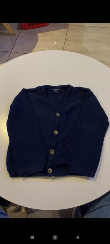Gillet en laine 18 mois