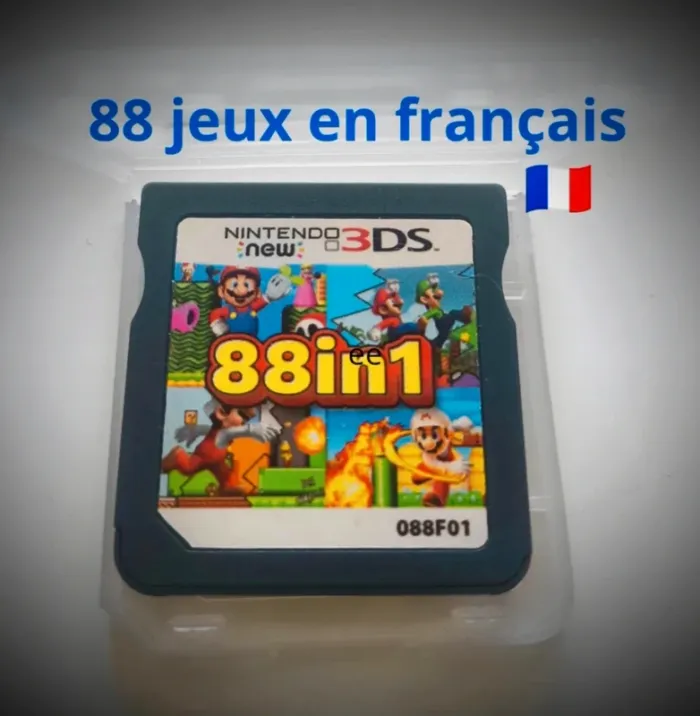 88 jeux en une seule cartouche - Tout les jeux sont en français 🇨🇵