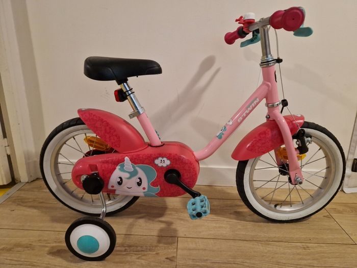 Velo Enfant 14 Pouces 3-5 Ans 500 Unicorn