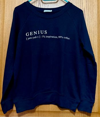 Sweat noir bershka taille s