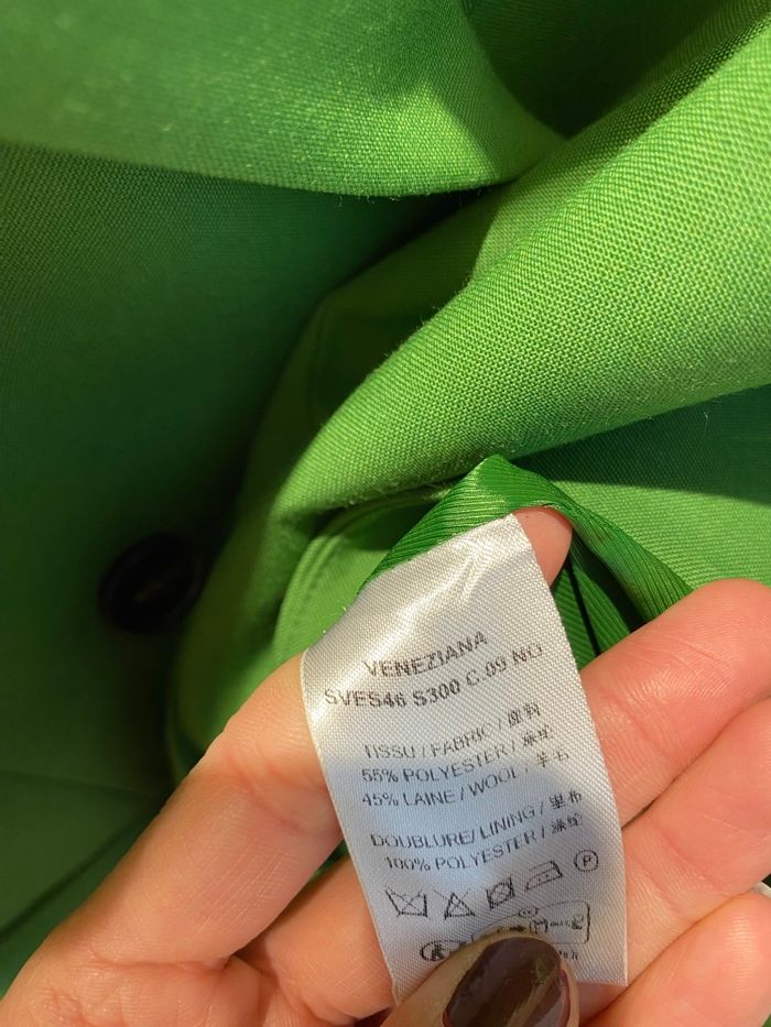 Veste blazer verte Zapa - photo numéro 5