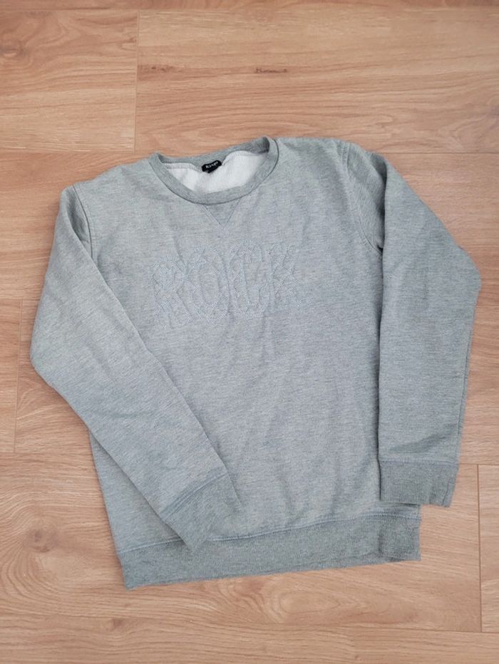 Sweat gris Kiabi 10 ans