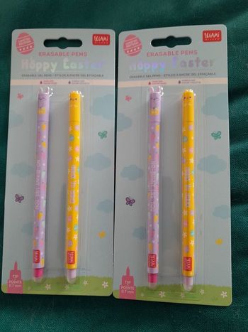 Lot packs stylo legami pâques 