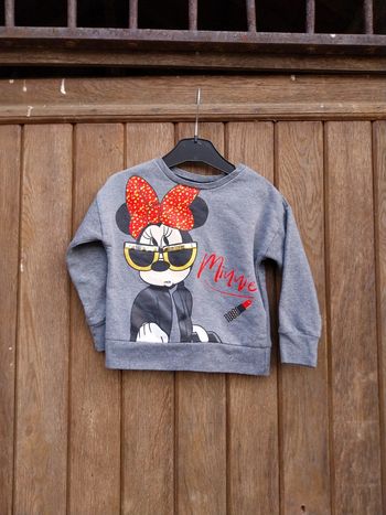 Pull fille minnie 3 ans
