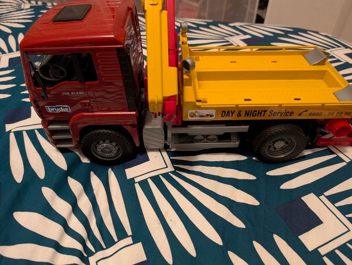 Camion plateau dépannage Bruder - photo numéro 4