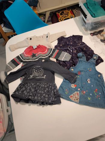 Lot robe hiver 6 mois