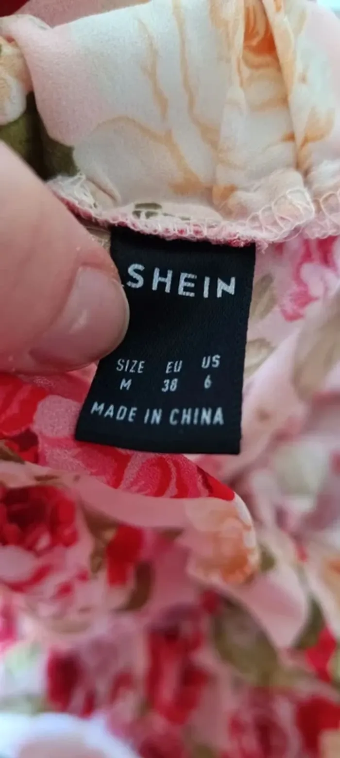 20- jupe à fleur, shein, Taille M - photo numéro 2