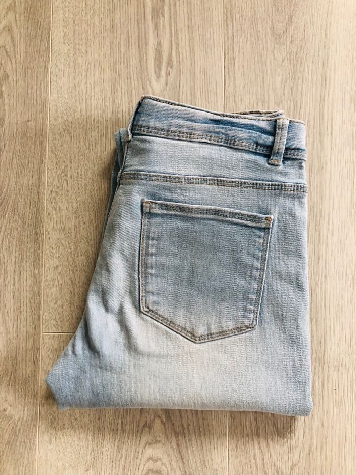 Jeans fille 12 ans kiabi bleu clair slim - photo numéro 5