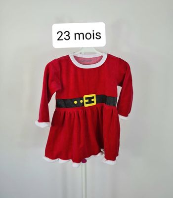 robe de noël "boutique independante" 23 mois