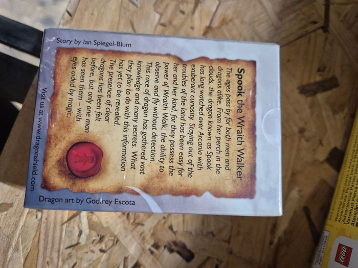 Pochette pour carte dragon sheild neuf - photo numéro 3