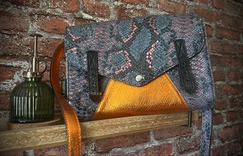 Paul marius L'INDISPENSABLE PYTHON - ABYSSE / ORANGE METALLISÉ