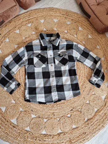 Chemise à carreaux oversize Kiabi 🍭10 ans🍭