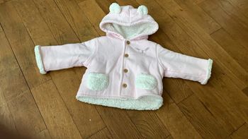 Veste molletonnée 1 mois