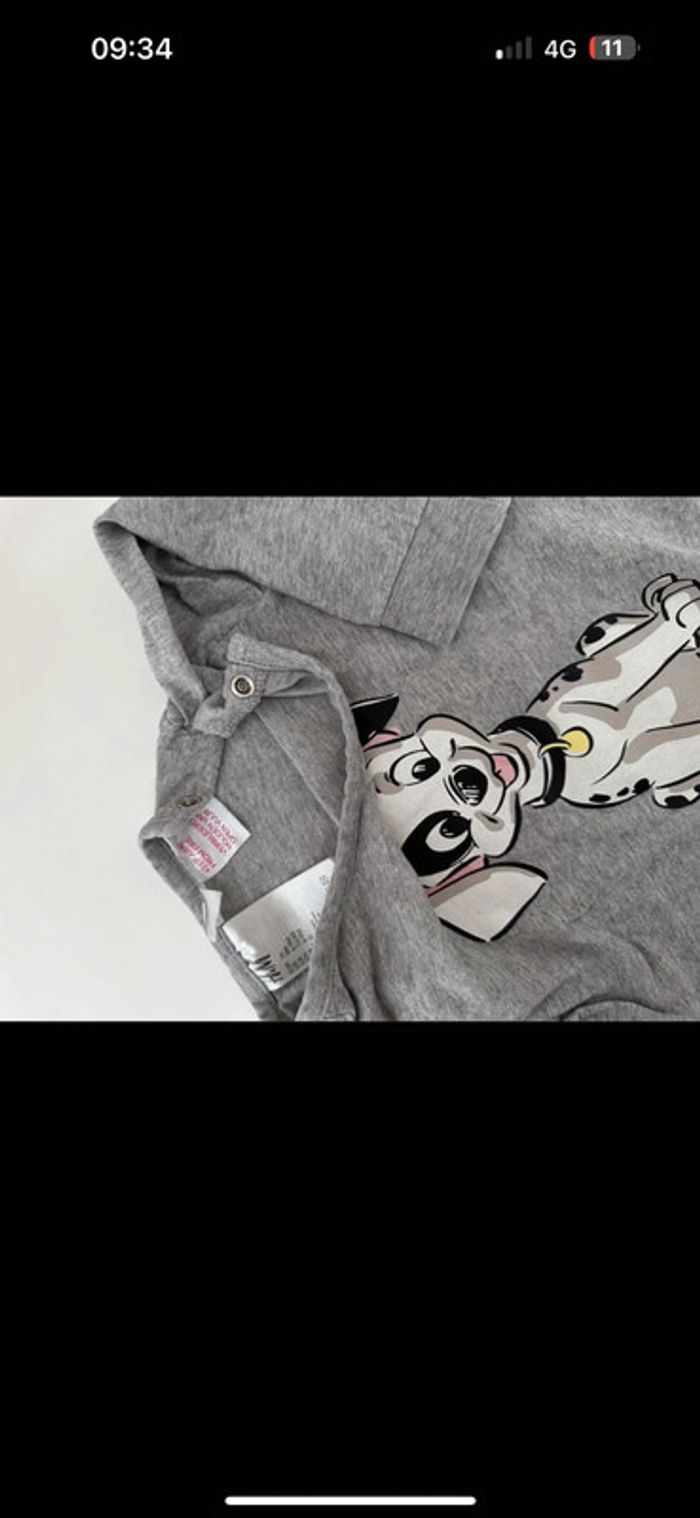 Pyj dalmat 1 pièce gris - photo numéro 5