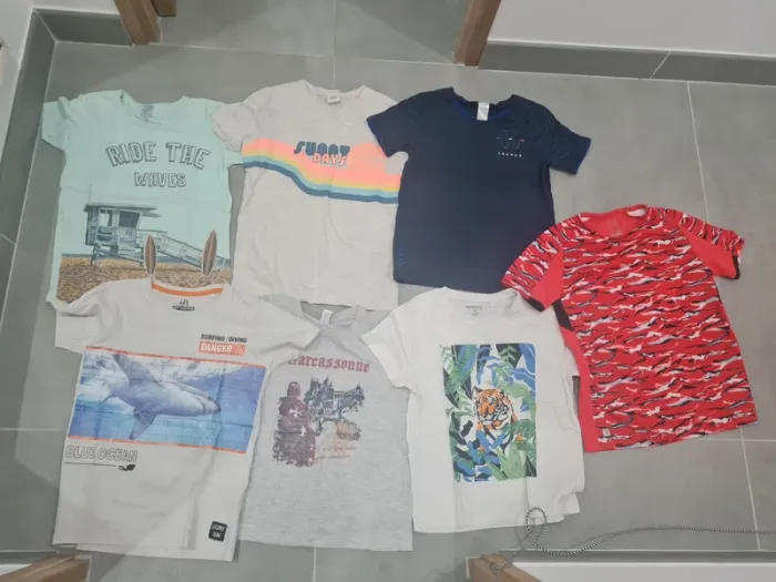Lot tee shirt 10ans