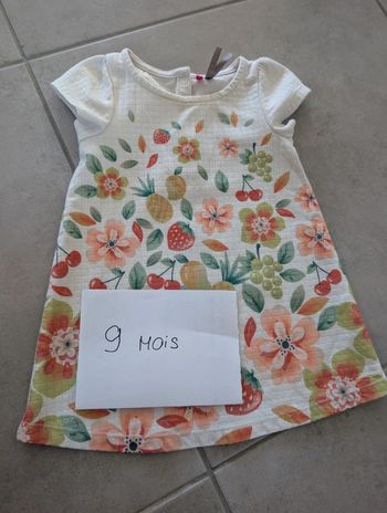 Jolie robe fleurie