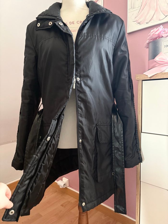 Manteau long noir - photo numéro 3