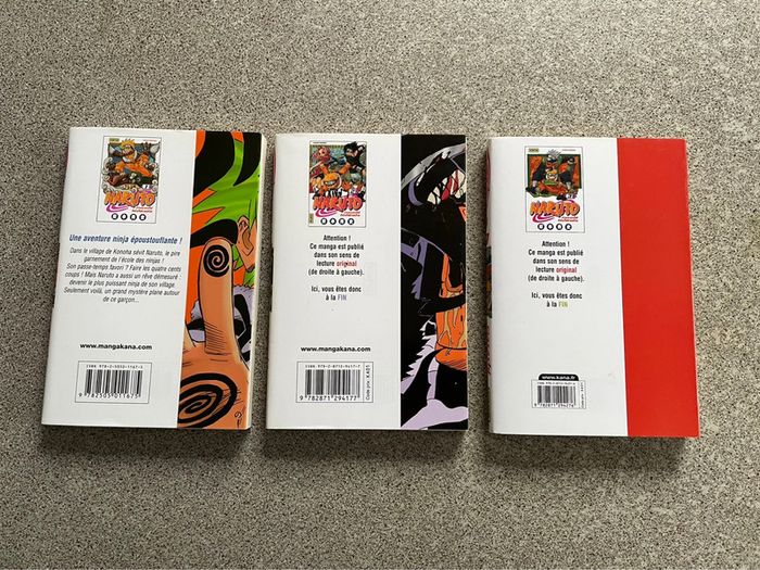 Lot de 3 Manga Naruto - photo numéro 2