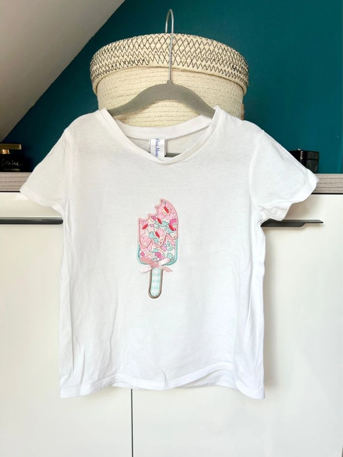 T-shirt fille 5 ans Petit Mistral 🍦 Liberty Betsy