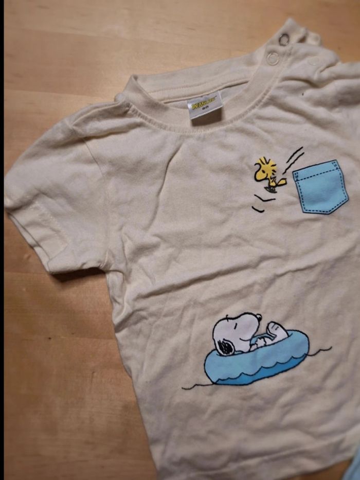 Ensemble pour garçon taille 18 mois Marque peanuts très bon état - photo numéro 2