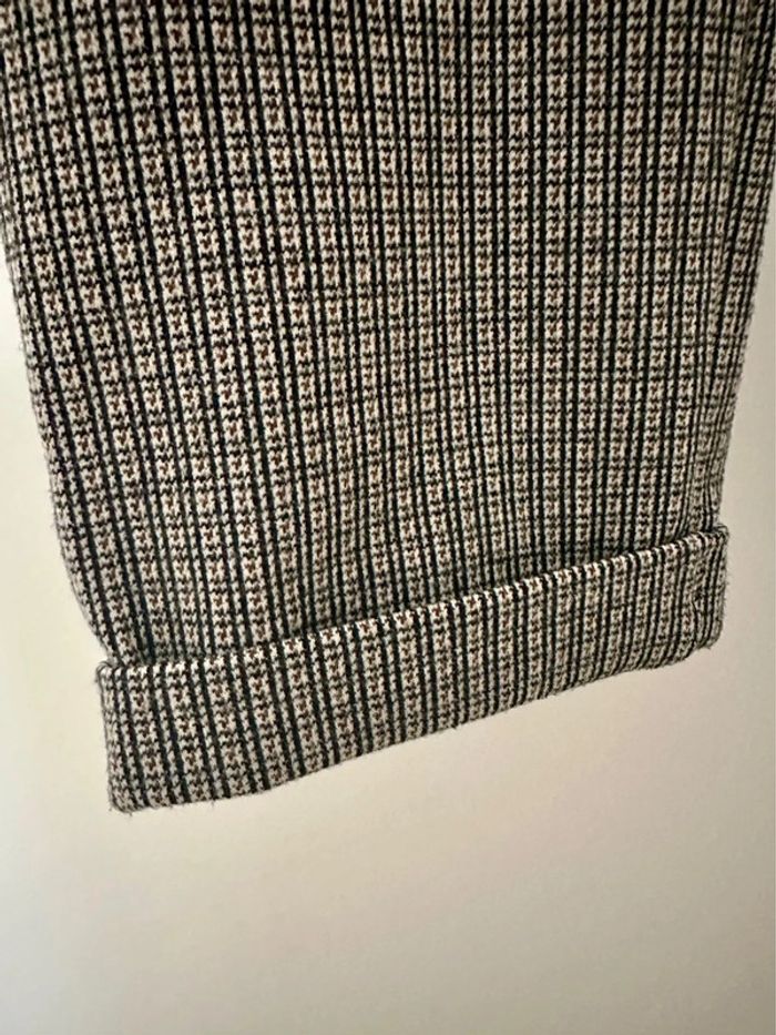 Pantalon épais quadrillé - photo numéro 4
