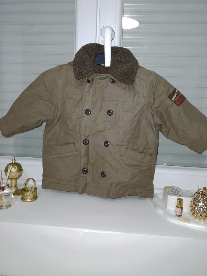 Manteau hiver pour petit garçon de 2 ans.