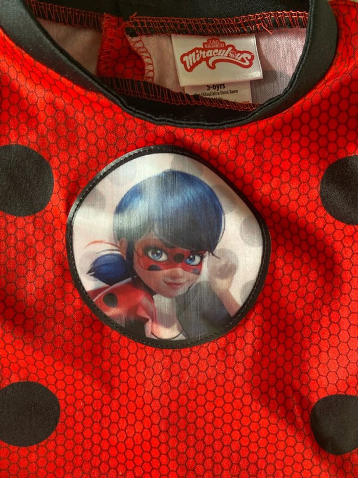 Costume Miraculous lady bug 5/6 ans - photo numéro 2