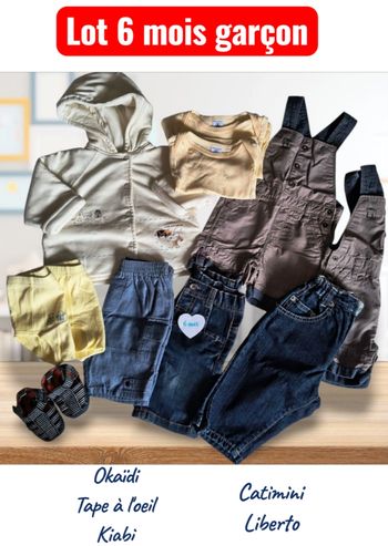 💙 Lot 6 mois garçon 💙