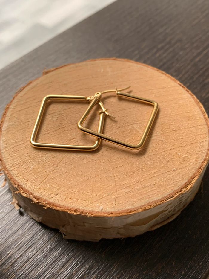 Boucles d'oreilles créole - photo numéro 2