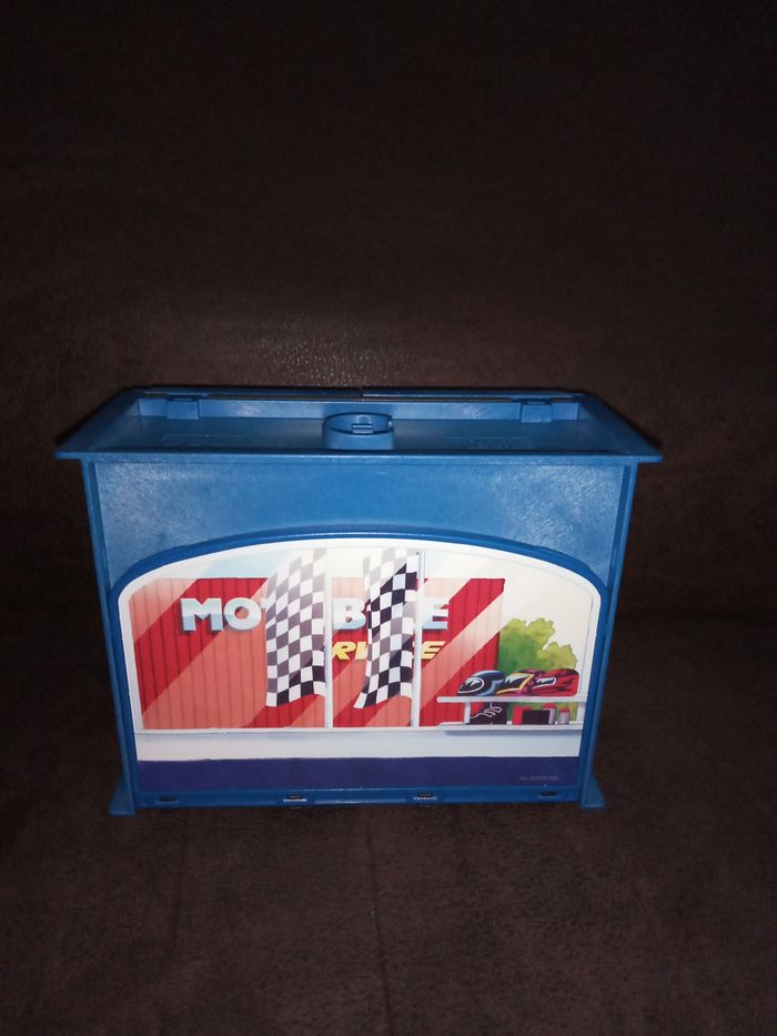 Petit Atelier Moto transportable "Playmobil" (incomplet) - photo numéro 5