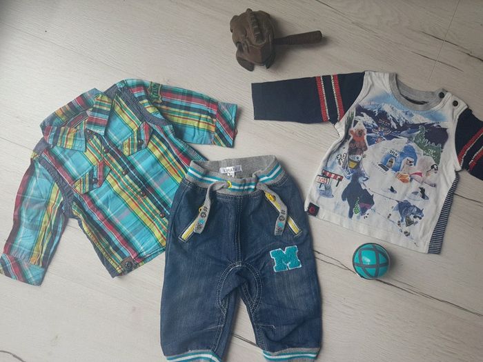 Lot de 3 articles garçon 6 mois catimini kimadi