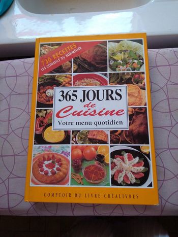 Livre de cuisine