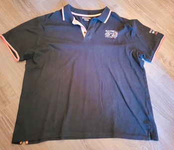 Polo noir MC Atlas for Men 3XL