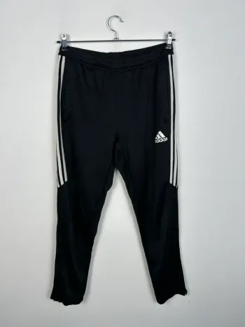 Jogging Adidas Homme Noir/Blanc Taille L | Très Bon État | Léger Accroc | JG3