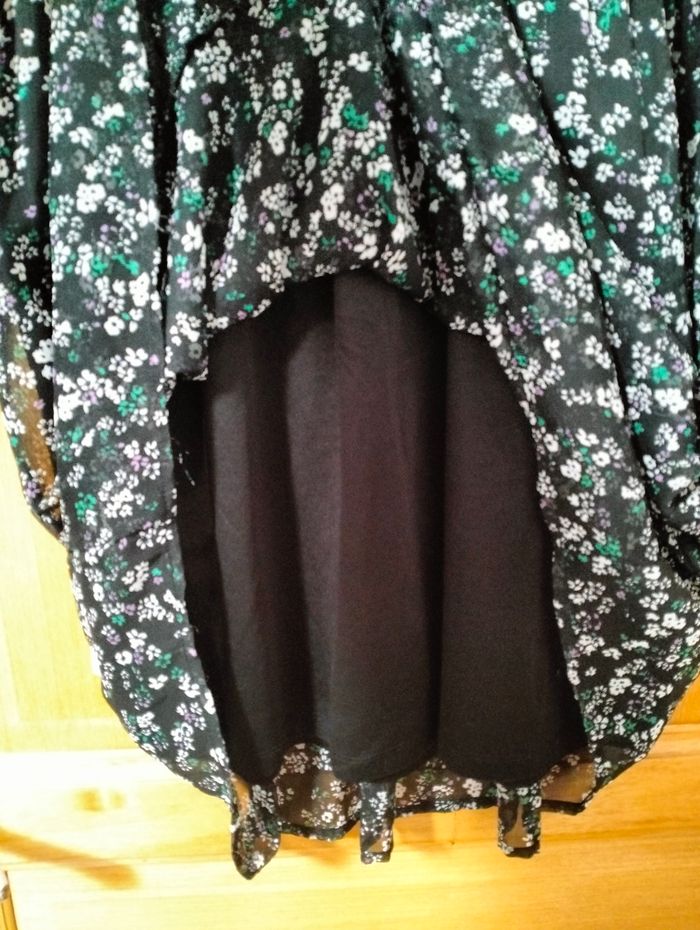 Robe mi-longue à fleurs - photo numéro 3