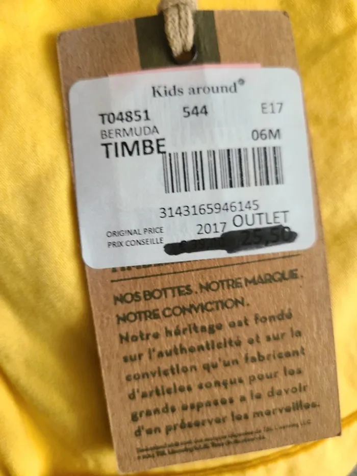 Bermuda timberland - photo numéro 2
