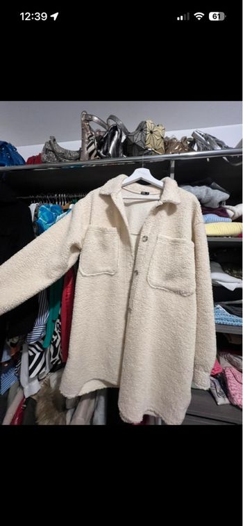 Manteau sur chemise moutmout 