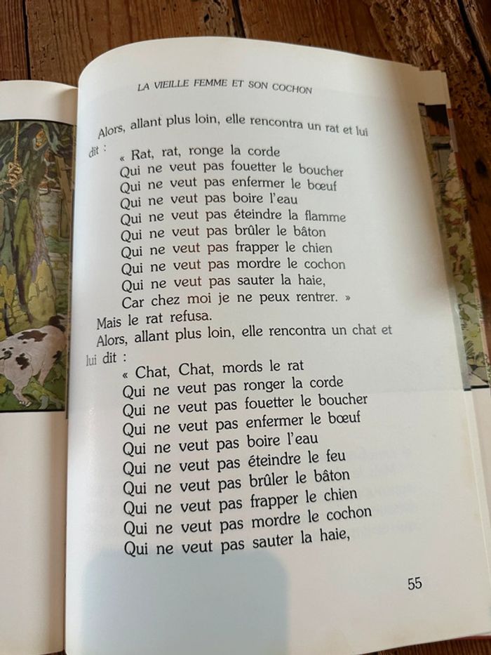 Grand livre album ancien Beaux contes célèbres Frederick Richardson Fernand Nathan vintage - photo numéro 6