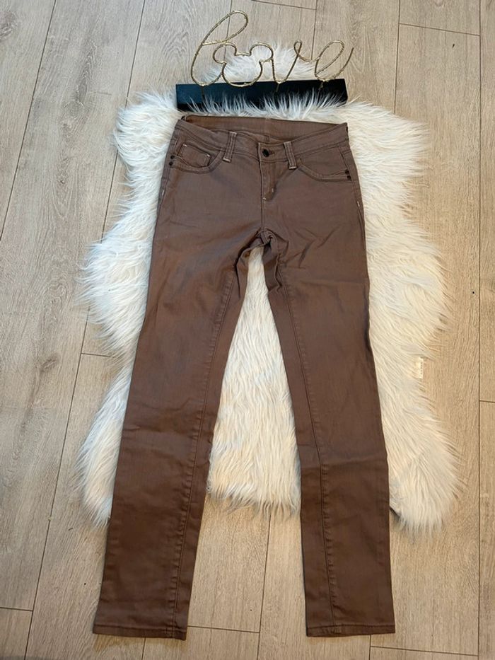 Très beau pantalon marron denim 🥰 taille 36