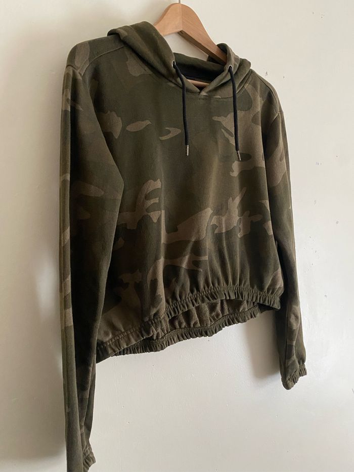 Sweat à capuche camouflage militaire - photo numéro 2